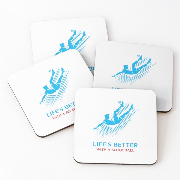 Item preview, Life’s Better with a Sepak Ball - Sepak Takraw designed and sold by Subtle Awe.