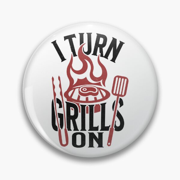 Item preview, Turn Grills On Funny BBQ Grill Master designed and sold by PrintCrafting.