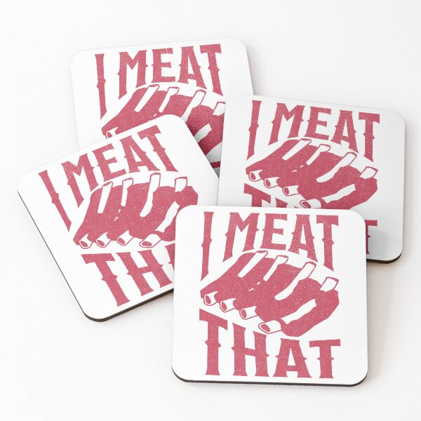 Item preview, I Meat That Funny BBQ and Grilling designed and sold by PrintCrafting.