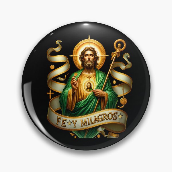 Item preview, Arte en Acuarela de San Judas Tadeo – Diseños Religiosos para Camisetas, Tazas, Stickers y Más designed and sold by artedigital99.