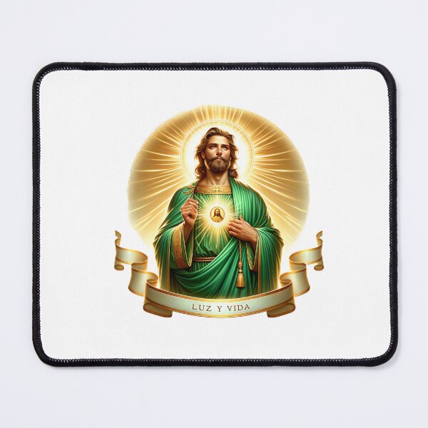 Item preview, Arte en Acuarela de San Judas Tadeo – Diseños Religiosos para Camisetas, Tazas, Stickers y Más designed and sold by artedigital99.