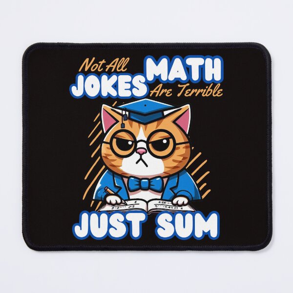 Item preview, Terrible Math Jokes designed and sold by McThingummy.