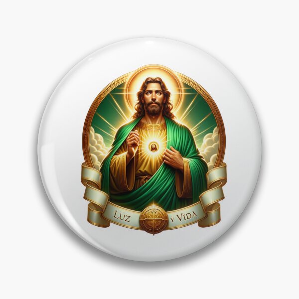Item preview, Arte en Acuarela de San Judas Tadeo – Diseños Religiosos para Camisetas, Tazas, Stickers y Más designed and sold by artedigital99.
