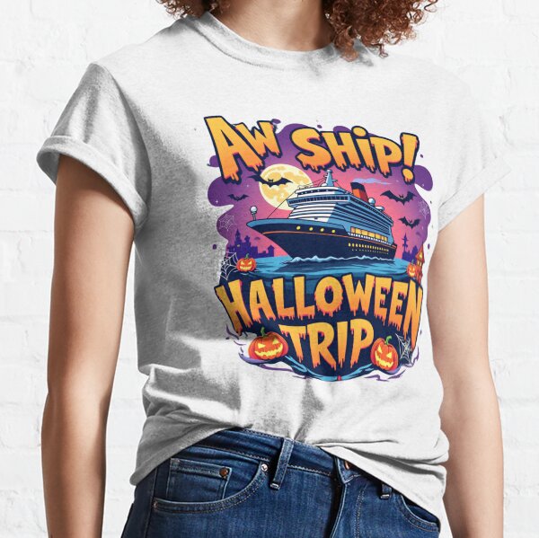 Item preview, Aw Ship Halloween Trip Family Cruising Crew Cruise Squad designed and sold by ArtFromBeyond.