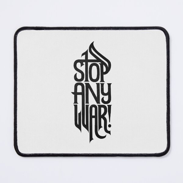 Item preview, "STOP ANY WAR!" Anti-War message – Bold Urban Graffiti Design designed and sold by paulo silveira.