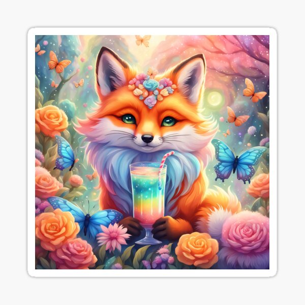 Item preview, Fox Bubble Tea  designed and sold by Jbl55.