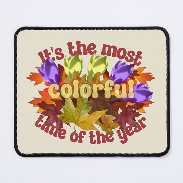 Item preview, It's the most colorful time of the year autumn greetings designed and sold by mariya-ivanova.
