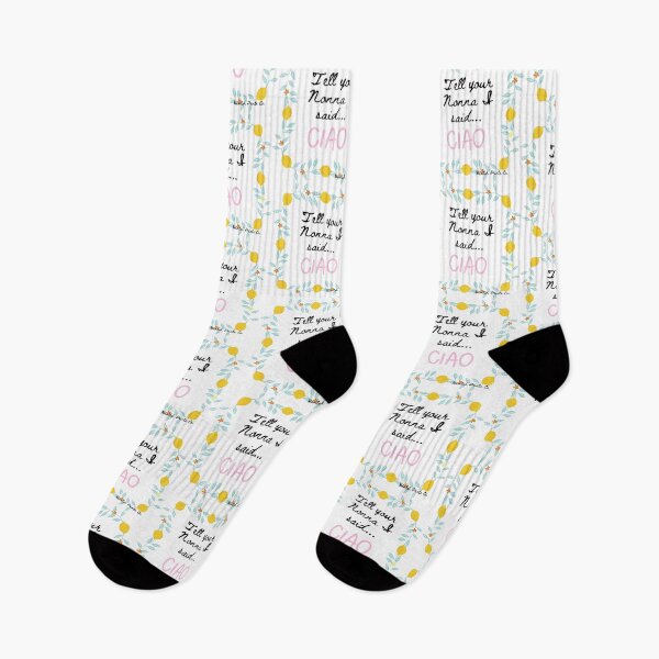 Item preview, Tell your Nonna I said Ciao! (Hello) designed and sold by HavilahPrintsCo.
