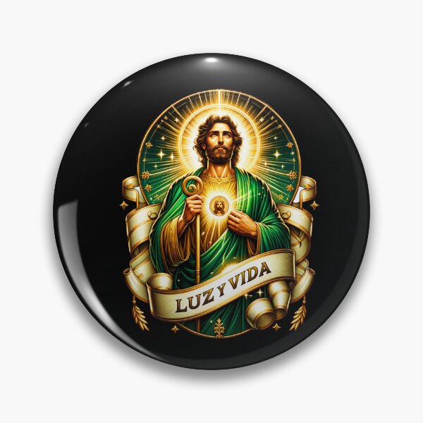 Item preview, Ilustraciones de San Judas Tadeo en Acuarela – Camisetas, Tazas, Stickers y Productos Religiosos designed and sold by artedigital99.