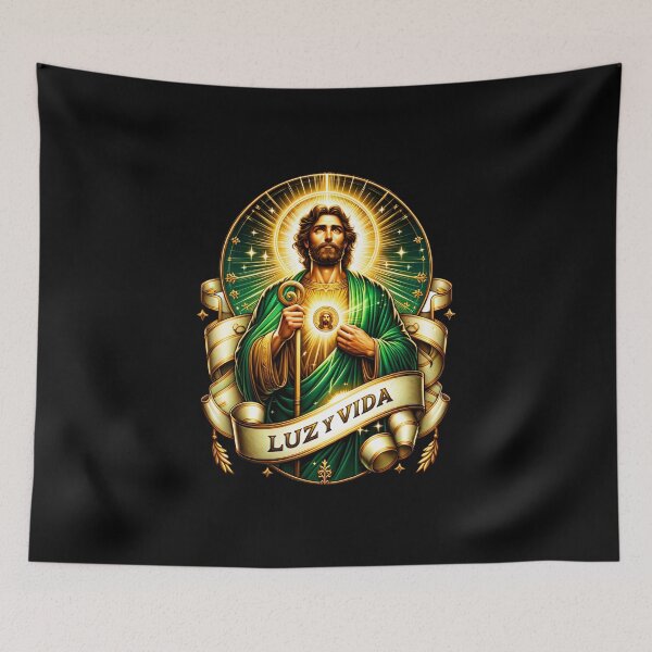 Item preview, Ilustraciones de San Judas Tadeo en Acuarela – Camisetas, Tazas, Stickers y Productos Religiosos designed and sold by artedigital99.