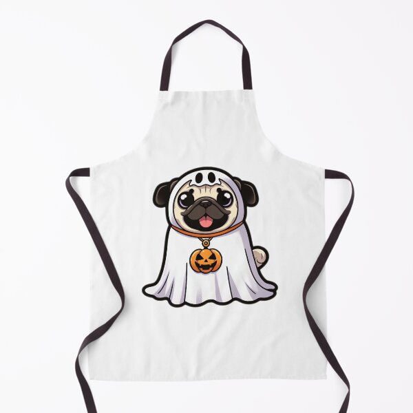 Item preview, Trick-or-Treat Ghost Pug designed and sold by EpicPaws.