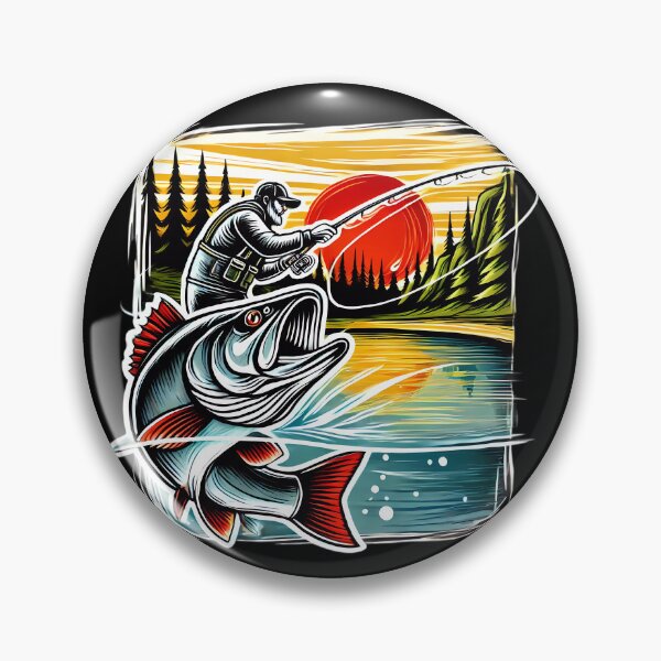 Item preview, Big Catch at Sunset: Fishing Adventure. designed and sold by Linework Studio.