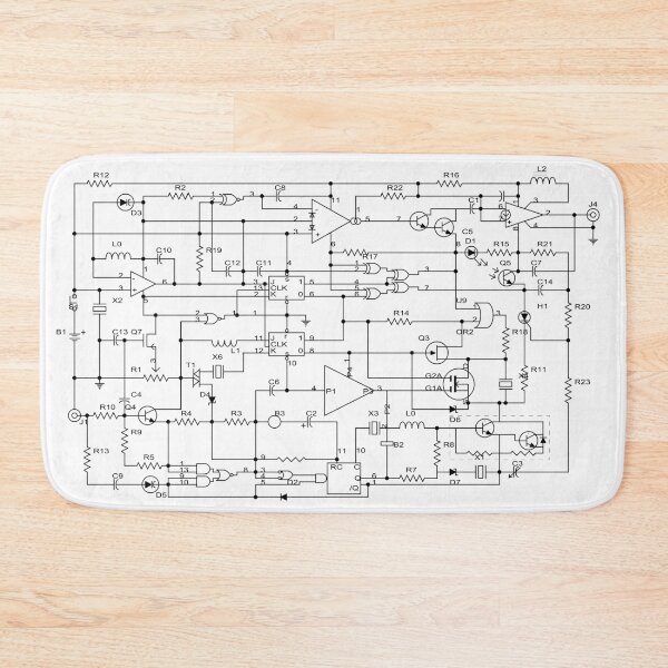 Item preview, Electronic circuit project, schematic diagram 2 designed and sold by Ermes.S.