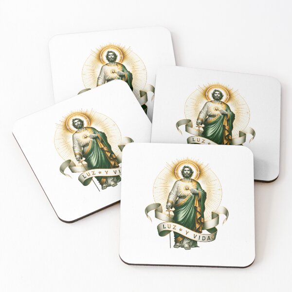 Item preview, Arte Religioso de San Judas Tadeo en Acuarela – Productos Espirituales para Camisetas, Tazas, Stickers y Más designed and sold by artedigital99.