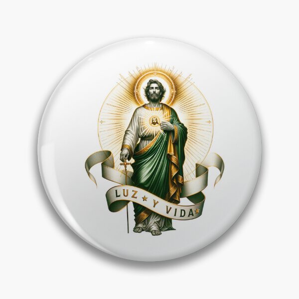 Item preview, Arte Religioso de San Judas Tadeo en Acuarela – Productos Espirituales para Camisetas, Tazas, Stickers y Más designed and sold by artedigital99.