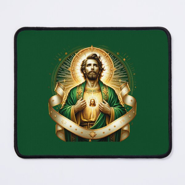 Item preview, Arte Religioso de San Judas Tadeo en Acuarela – Productos Espirituales para Camisetas, Tazas, Stickers y Más designed and sold by artedigital99.