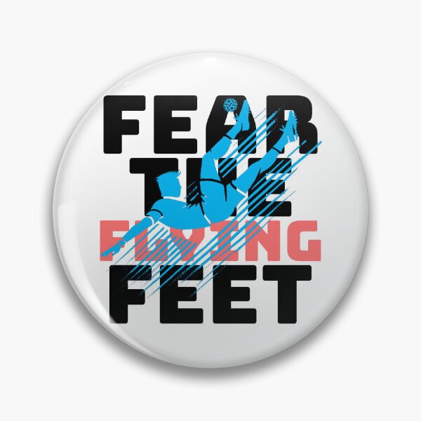 Item preview, Fear the Flying Feet - Sepak Takraw designed and sold by Subtle Awe.