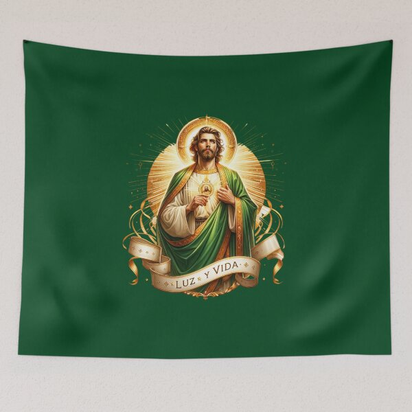 Item preview, Arte Religioso de San Judas Tadeo en Acuarela – Productos Espirituales para Camisetas, Tazas, Stickers y Más designed and sold by artedigital99.