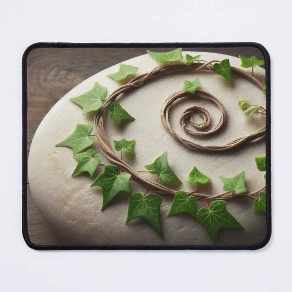 Item preview, Ivy climbing on a stone designed and sold by bernhagen.