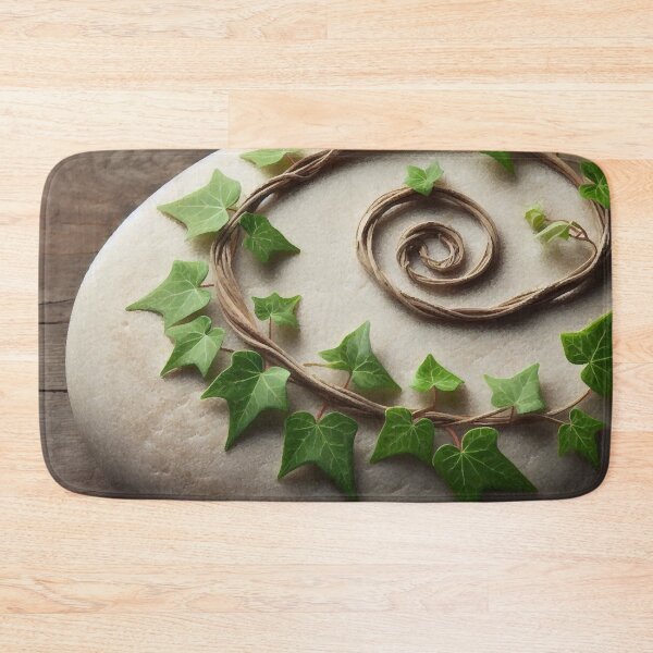 Item preview, Ivy climbing on a stone designed and sold by bernhagen.