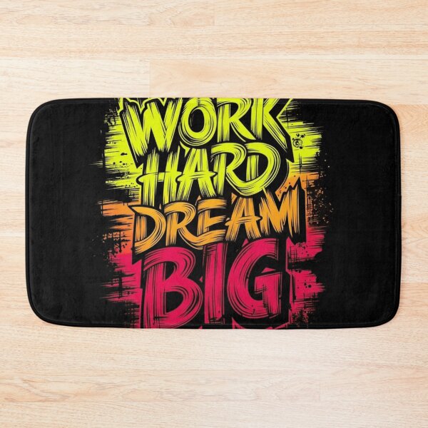 Item preview, Work Hard Dream Big designed and sold by Luka-work.