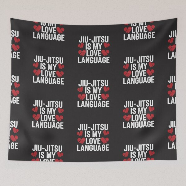 Item preview, Jiu-jitsu is my love language Martial arts BJJ 4 designed and sold by Newhyperion.