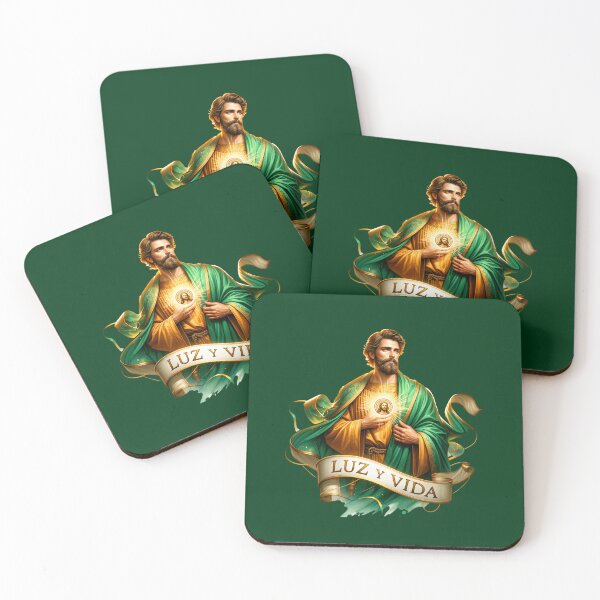 Item preview, Arte Religioso de San Judas Tadeo en Acuarela – Productos Espirituales para Camisetas, Tazas, Stickers y Más designed and sold by artedigital99.