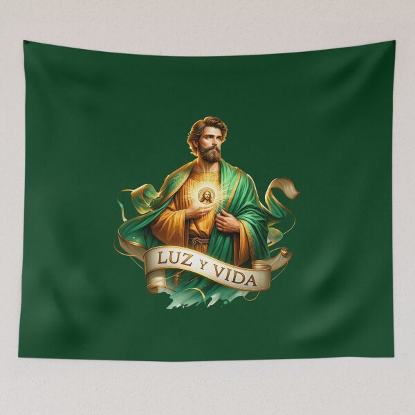Item preview, Arte Religioso de San Judas Tadeo en Acuarela – Productos Espirituales para Camisetas, Tazas, Stickers y Más designed and sold by artedigital99.