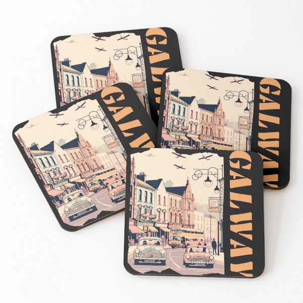 Item preview, Galway Retro. Heart of Ireland. designed and sold by Ola Mendel.