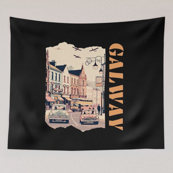 Item preview, Galway Retro. Heart of Ireland. designed and sold by Ola Mendel.