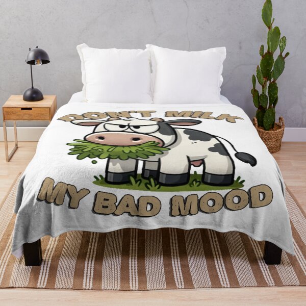 Item preview, Don't milk my bad mood! designed and sold by mksjr.