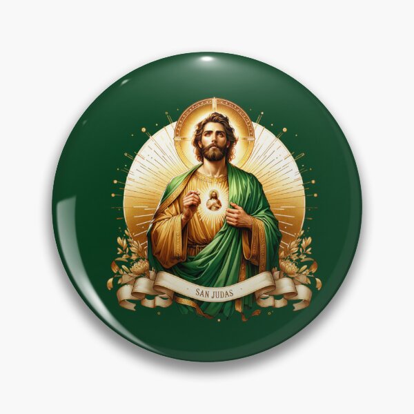 Item preview, Arte Religioso de San Judas Tadeo en Acuarela – Productos Espirituales para Camisetas, Tazas, Stickers y Más designed and sold by artedigital99.