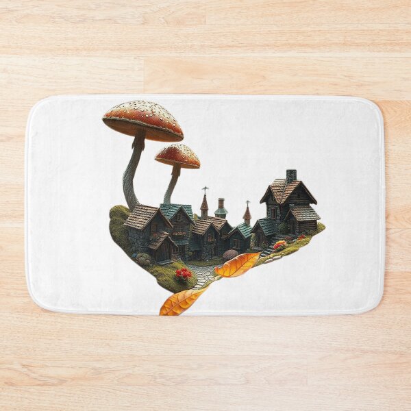 Item preview, Enchanted Dwarf Village designed and sold by InsectWorldofAI.