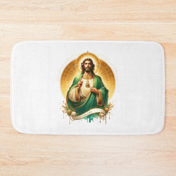 Item preview, Diseños Exclusivos de San Judas Tadeo en Acuarela – Productos Religiosos para Tazas, Camisetas, Stickers y Más designed and sold by artedigital99.
