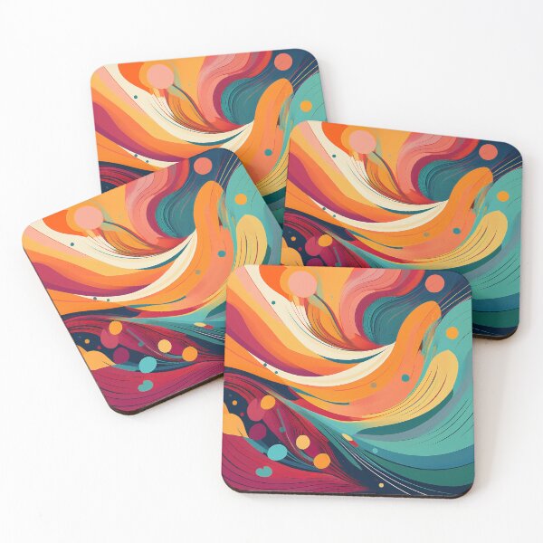 Item preview, Colorful geometric splash of color designed and sold by BysonDesigns.