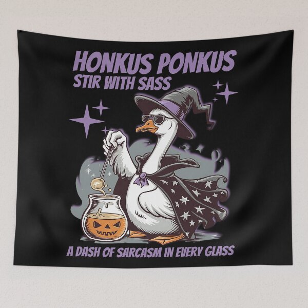 Item preview, HONKUS PONKUS - SARCASTIC GOOSE designed and sold by justyna-s28.