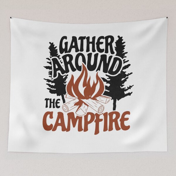 Item preview, Campfire Nights Cozy Outdoor Adventure designed and sold by PrintCrafting.