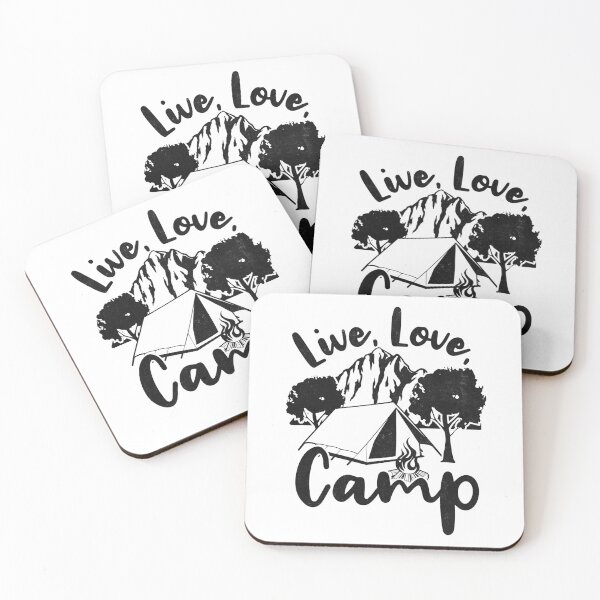 Item preview, Live, Love, Camp Outdoor Adventure designed and sold by PrintCrafting.