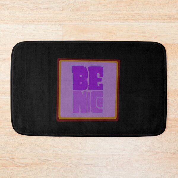 Item preview, Be Nice: Vibrant Purple and Colorful Design designed and sold by ArtsatIndia7.