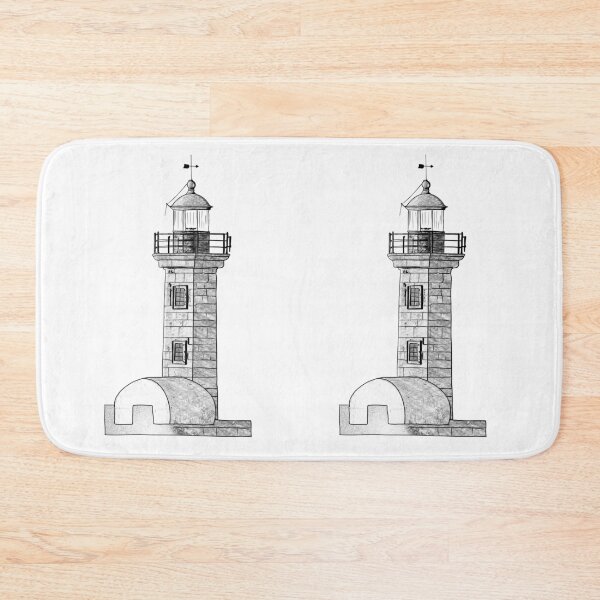 Item preview, Felgueiras Lighthouse, Porto Portugal designed and sold by SimoesArtistry.