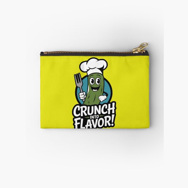 Item preview, Crunch Into Flavor ! Salty Pickle Funny Gifts For Pickles Lovers designed and sold by LuckyBoyDoG.