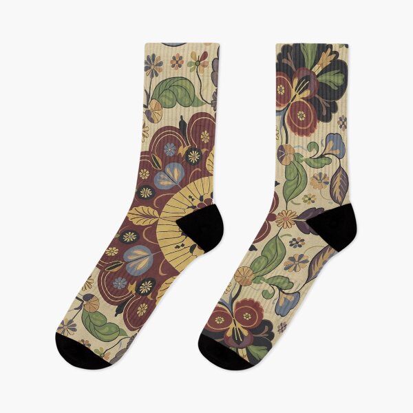 Item preview, Anatolian Folk Floral Pattern designed and sold by Dshoppin.