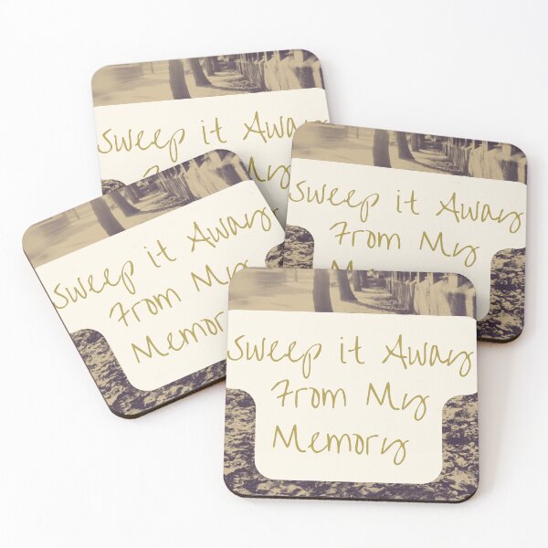 Item preview, Sweep it Away from My Memory HelenLeftBehind song quote  designed and sold by UrbanEriu.