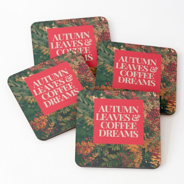 Item preview, Autumn Leaves & Coffee Dreams designed and sold by Yanka22013.