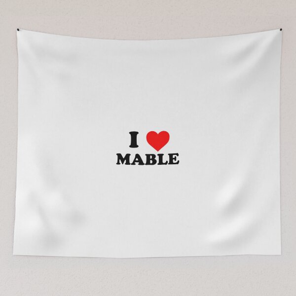 Item preview, i love mable designed and sold by wordswithfonts.