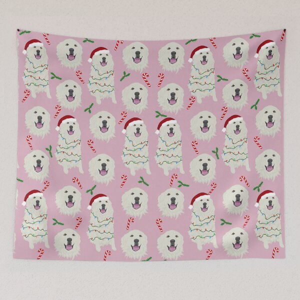 Item preview, Christmas Great Pyrenees Pattern designed and sold by KantstandyaC.