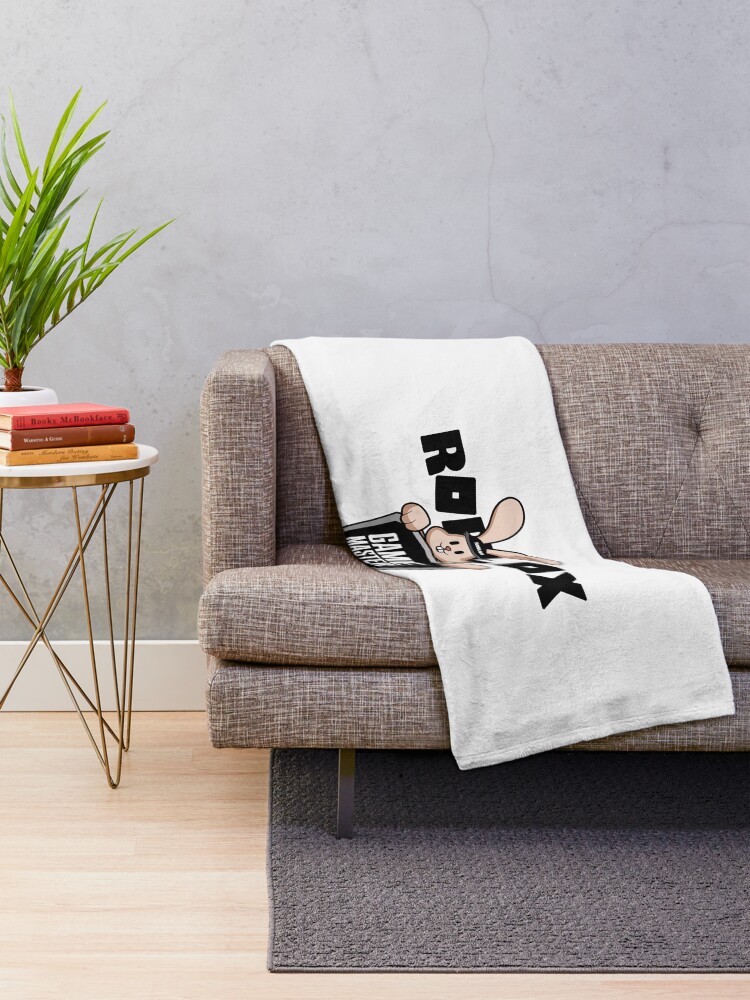 Thumbnail 2 of 6, Throw Blanket, Roblox Rabbit Game Master designed and sold by GemiGarp.