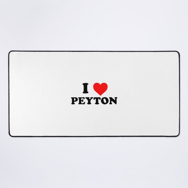 Item preview, i love peyton designed and sold by wordswithfonts.