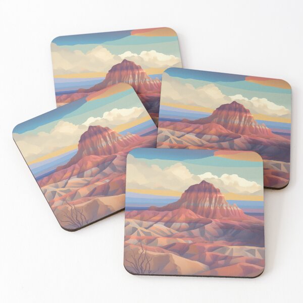 Item preview, Petrified Forest National Park Sunset designed and sold by WanderlustArtsy.