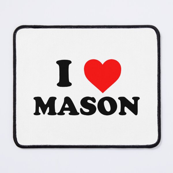 Item preview, i love mason designed and sold by wordswithfonts.